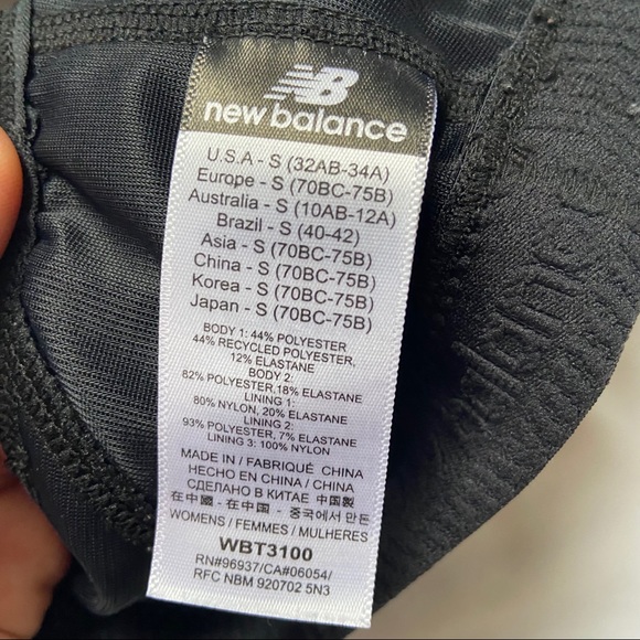 NB New Balance Sports Bra - Picture 4 of 7